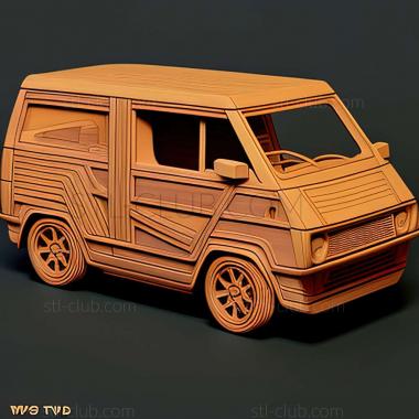 3D мадэль Suzuki MR Wagon (STL)